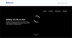 Desktop Screenshot of bcserviceinc.com